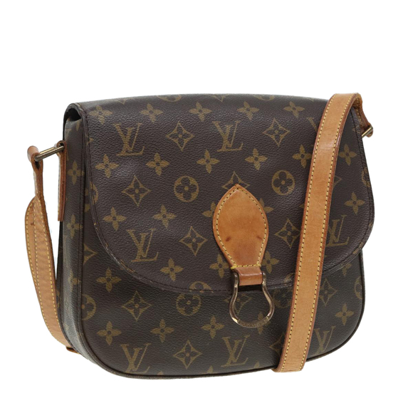 LOUIS VUITTON Monogram Saint Cloud GM Shoulder Bag M51242 LV Auth ep5269 - Picture 1 of 16